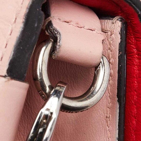 Louis Vuitton Rose Ballerine Epi Trunk Wallet On Chain Bag - Picture 11 of 12